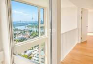 Penthouse Vienna: Duplex Sky Residence with Danube & City View