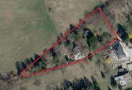 Landhaus auf 3000 m² TRAUMGRUND; absolute Grünruhelage in völliger IDYLLE !