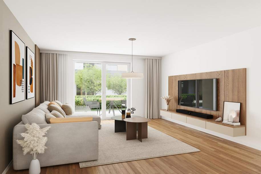 AB OKTOBER 2026/Entzückende Gartenwohnung in Stockerau, Wohnung-miete, 949,32,€, 2000 Korneuburg