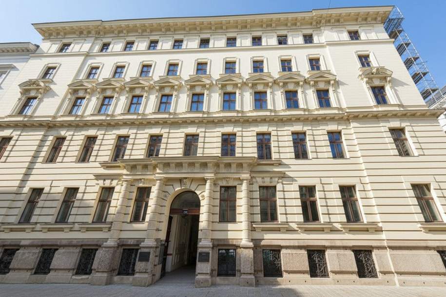 REPRÄSENTAIVES BÜRO NAHE RATHAUSPLATZ, Gewerbeobjekt-miete, 12.075,75,€, 1010 Wien 1., Innere Stadt