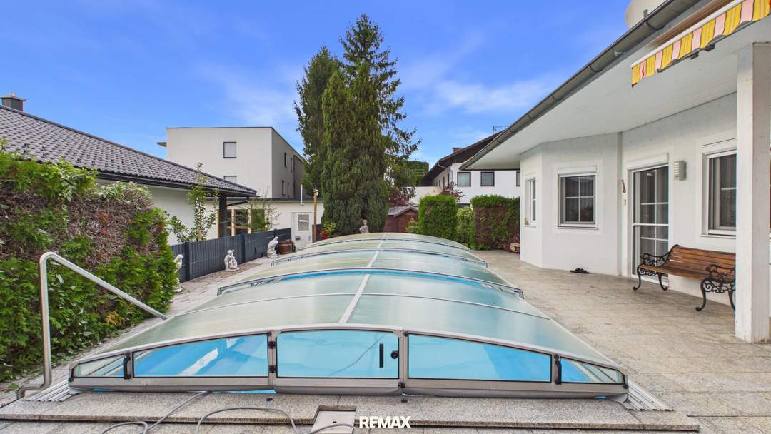 Ihr Familienparadies in Wolfern – gepflegtes Einfamilienhaus mit Pool