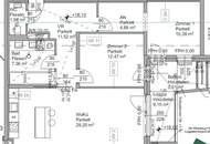 Ruhelage: Schöne 3-Zimmer-Wohnung mit Loggia in Augartennähe