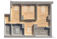 Suite Kaiser Franz Joseph - 2-Zimmer Dachgeschoss Wohnung mit Terrasse