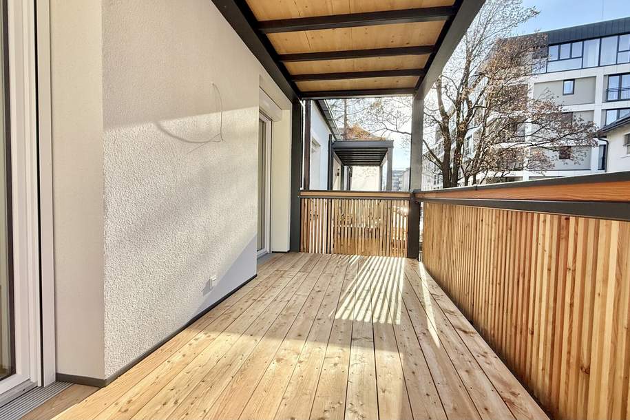 Villach - Peraustraße: *ERSTBEZUG* 4 Zimmerwohnung im 1.OG mit überdachtem Balkon, Wohnung-miete, 2.084,04,€, 9500 Villach(Stadt)