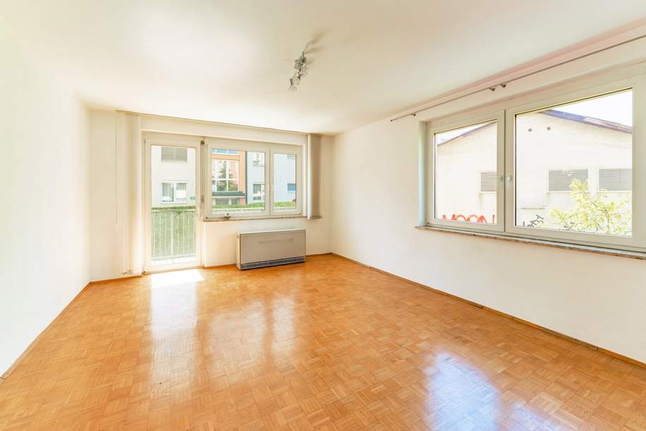 Ruhige Erdgeschoss-Wohnung mit Balkon in St. Peter, Wohnung-kauf, 173.000,€, 8042 Graz(Stadt)