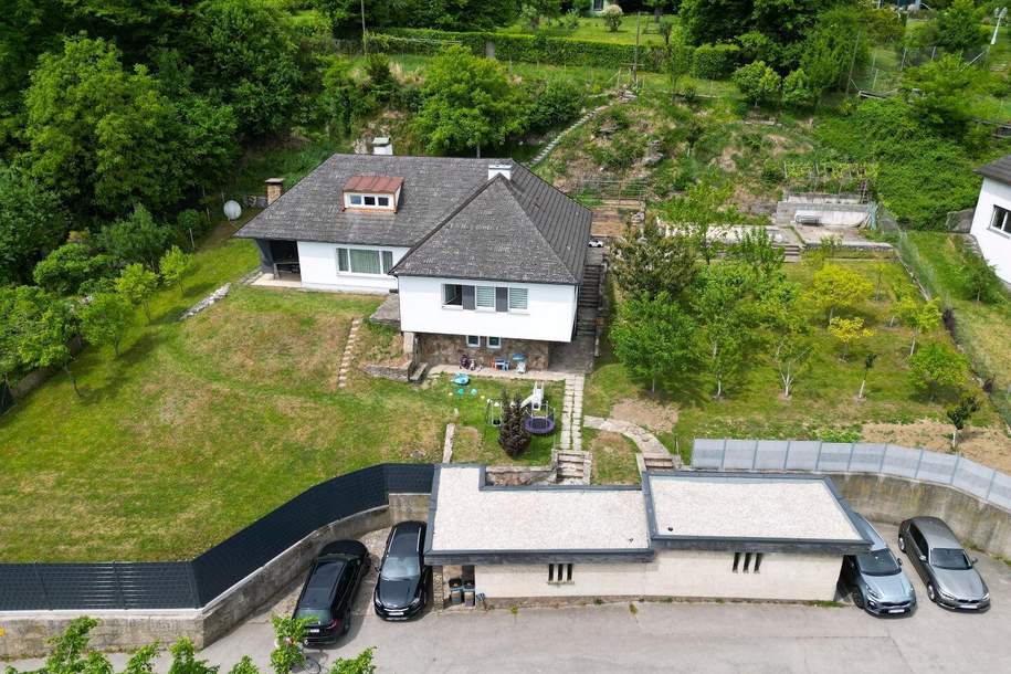 Familiendomizil mit Weitblick auf großzügigen Grundstück in Steyr Tabor, Haus-kauf, 649.000,€, 4400 Steyr(Stadt)