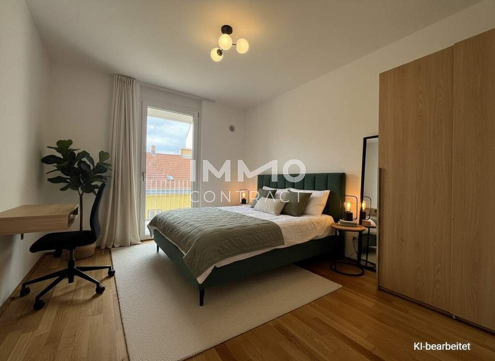 BEIM DONAUUFER: 2-Zimmer-Single-Wohnung im Erstbezug – auch als Anlegerwohnung geeignet