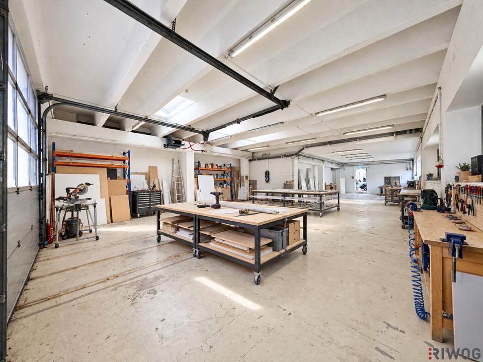 160m² ebenerdige Produktionsfläche mit Sektionaltor | ab sofort | modernes Betriebsgelände