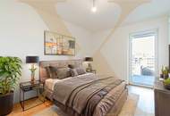 ERSTBEZUG! Ideale 2-Zimmer-Wohnung mit Eigengarten und Tiefgaragenplatz im Makartviertel zu verkaufen!