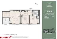 Optimaler Grundriss! 3 Zimmerwohnung mit Loggia, bodentiefen Fenstern und eleganter Ausstattung