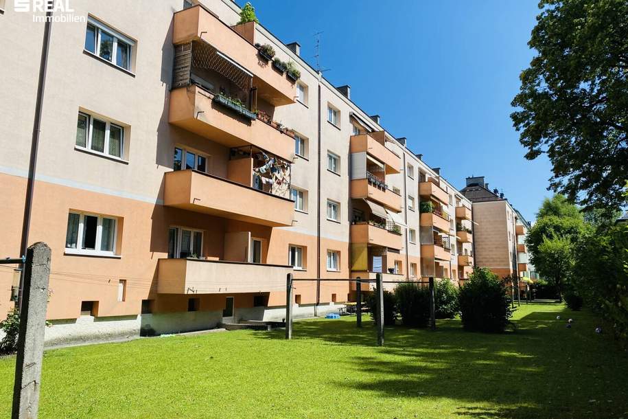 2-Zimmer-Wohnung mit Süd-Balkon in Lehen, Wohnung-kauf, 189.000,€, 5020 Salzburg(Stadt)