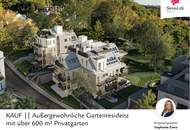 Außergewöhnliche Gartenresidenz mit über 600 m² Privatgarten
