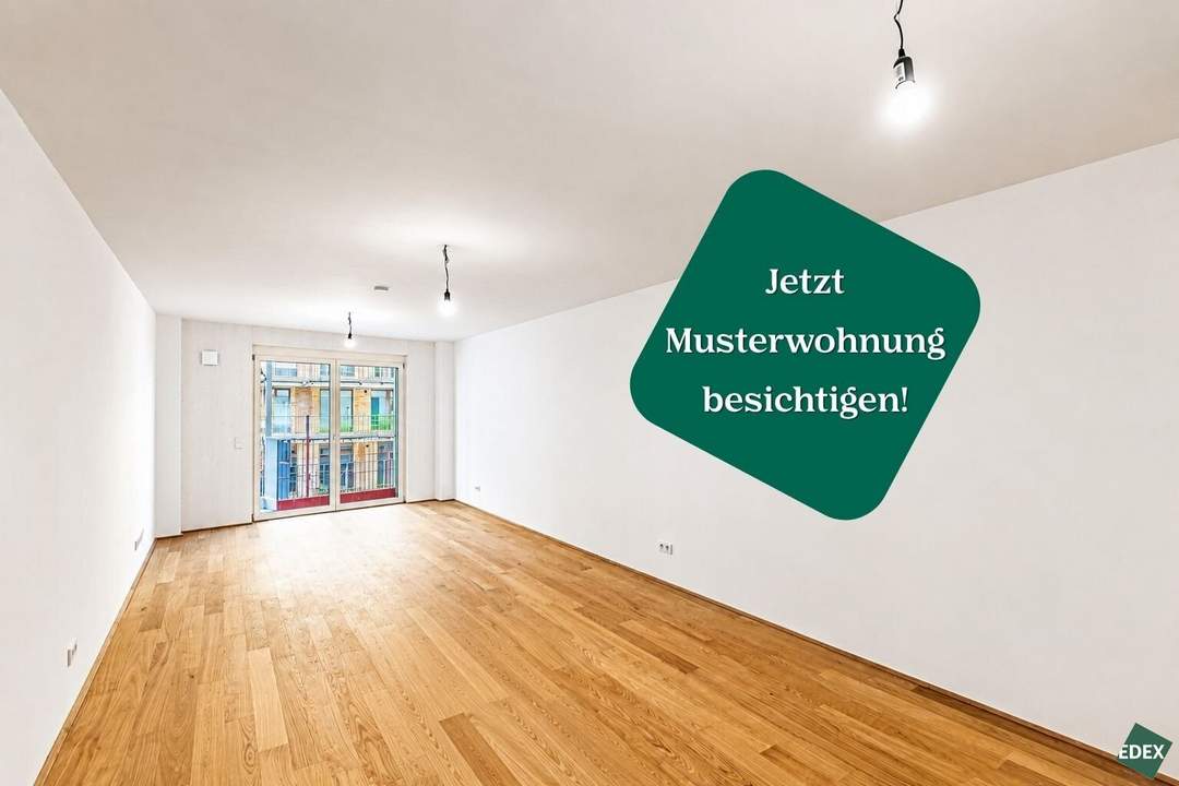 VILLAGE IM DRITTEN | Moderne 3-Zimmer Eckwohnung in Hofruhelage
