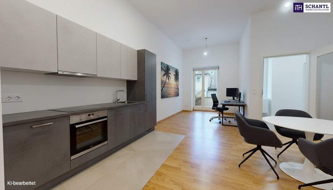 NEUER PREIS: Die seltene Mischung: Parkblick, Ruhe & Top-Sanierung im Altbau