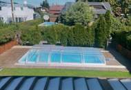 Teilmöbliertes Traumhaus in einer Kleingartensiedlung mit Pool, Garten und einem Wohnkeller