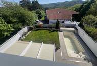 EINFAMILIENHAUS mit Swimmingpool, Lounges und Blick auf den Husarentempel! KLIMATISIERT!