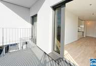 Sonnwendviertel: 1-Zimmer-Wohnung mit Balkon im 3. OG – Fitnessraum, Co-Working &amp; Rooftop-Terrasse inklusive!