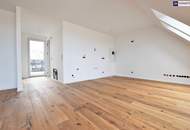 Neuer Preis! Ein Traum im Dach! Luftwärmepumpe + Blick über Wien + Riesenterrasse + High Quality + Rundum saniertes Altbauhaus! Ab ins stylische Dachgeschoss mit WOW-Effekt!