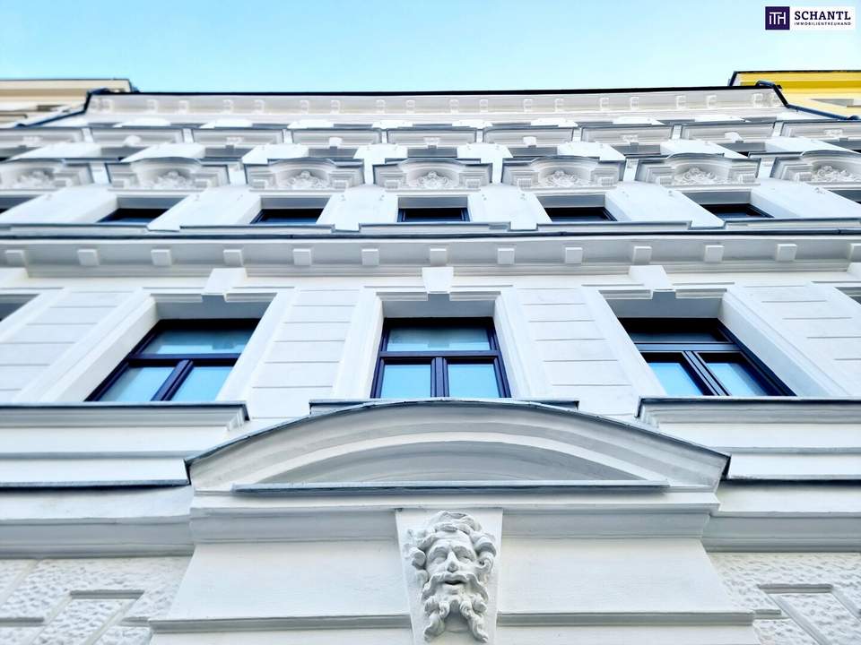 Neuer Preis! Kuschelige Kleinwohnung mit riesiger Loggia! Traumhaft sanierter Altbau + Perfekte Raumaufteilung + Hochwertige Ausstattung + Rundum saniertes Haus!