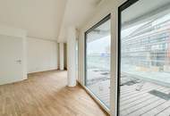 Neubau Nähe "UNO City" - Familienwohnung mit lichtdurchfluteten Panoramafenster