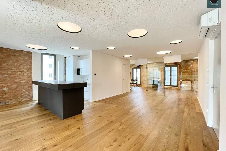 Loft mit top Ausstattung in historischem Kornspeicher der Brotfabrik Wien! Stellplatz verfügbar!, Gewerbeobjekt-kauf, 590.000,€, 1100 Wien 10., Favoriten