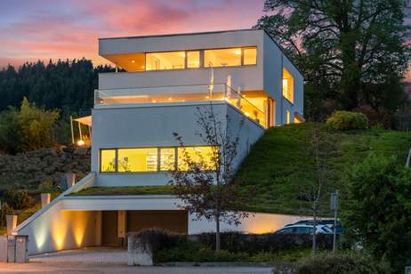 Exklusive Architektenvilla mit Pool und Seeblick, Haus-kauf, 3.250.000,€, 9210 Klagenfurt Land
