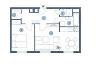 Wohnen am Rande des beliebten Freihausviertels- 2-Zimmer-Wohnung mit moderner Ausstattung