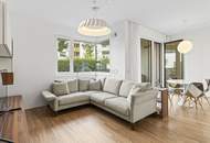 Ruhige 2-Zimmer-Gartenwohnung beim Hauptbahnhof – voll möbliert, klimatisiert, all-inclusive | 1100 Wien