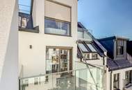 Elevate 1090 – Erstbezug: Dachgeschoss - Maisonette Wohnung (klimatisiert) mit Balkon und Terrasse nahe U6 Alser Straße, AKH!