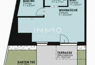 Südseitige Gartenwohnung – provisionsfrei nahe Alte Donau & U1