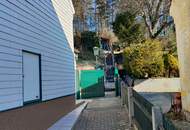 PRIVAT - entzückendes Haus, ruhige Lage Pottenstein bei Wien - zentraler Wohnbereich saniert, oberer Garten mit schöner Aussicht. (Provisionsfrei)