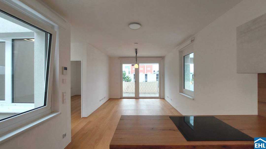Moderne 2-Zimmer-Wohnung mit großzügigem Balkon bei "Am Park"