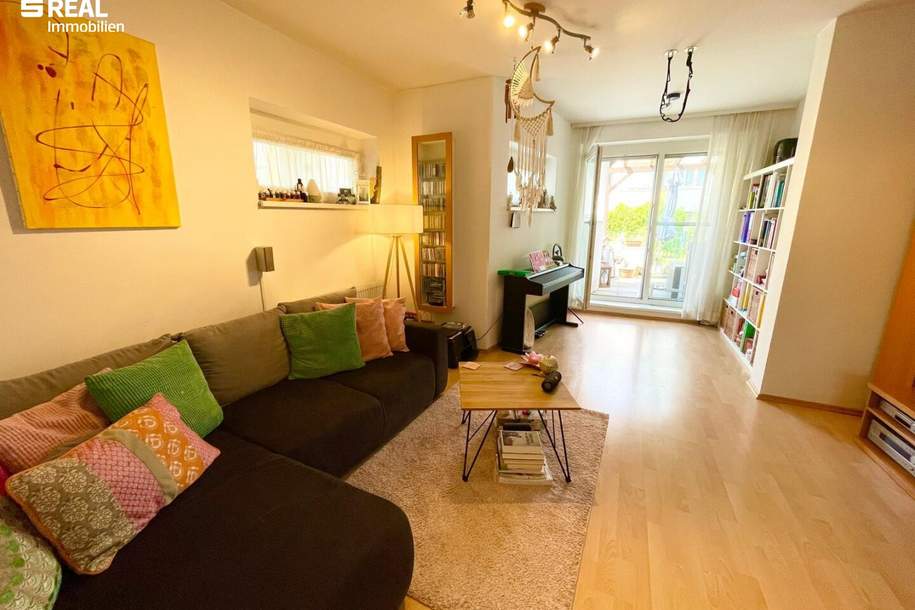 Gut aufgeteilte 3-Zimmer Gartenwohnung mit Tiefgaragenplatz in toller Lage, Wohnung-kauf, 328.000,€, 2340 Mödling
