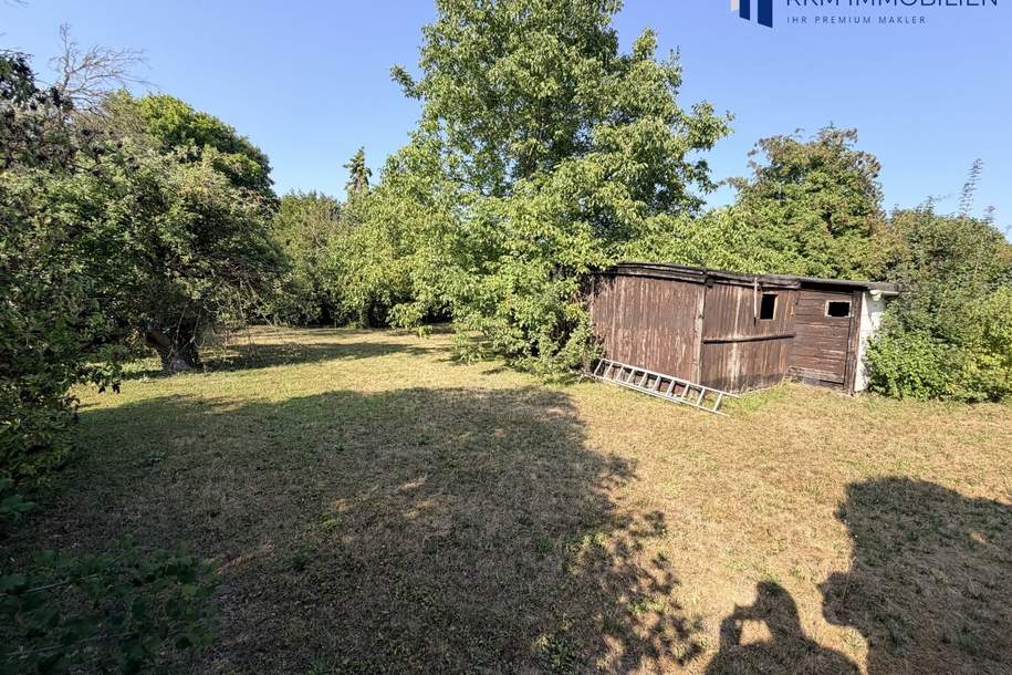 Großes Baugrundstück 1074m² in 1220 Wien – *EIGENGRUND*, Grund und Boden-kauf, 930.000,€, 1220 Wien 22., Donaustadt