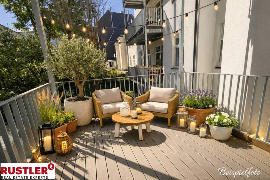 Erstbezug! Hochwertiger Altbautraum mit Hofseitiger Terrasse in bester Lage