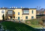 Ein Anwesen – viele Möglichkeiten: Sanierte Jahrhundertwendevilla mit Indoorpool für luxuriöses Wohnen und Arbeiten