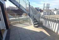 4 Zimmer DG-Maisonetten-Wohnung - keine Schrägen - 5 Terrassen mit Weitblick nächst Margaretenplatz/Schlossquadrat