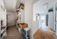 Modernes Duplex mit Eigengarten und Terrasse – Stilvolles Wohnen auf zwei Ebenen nahe der UNO-City