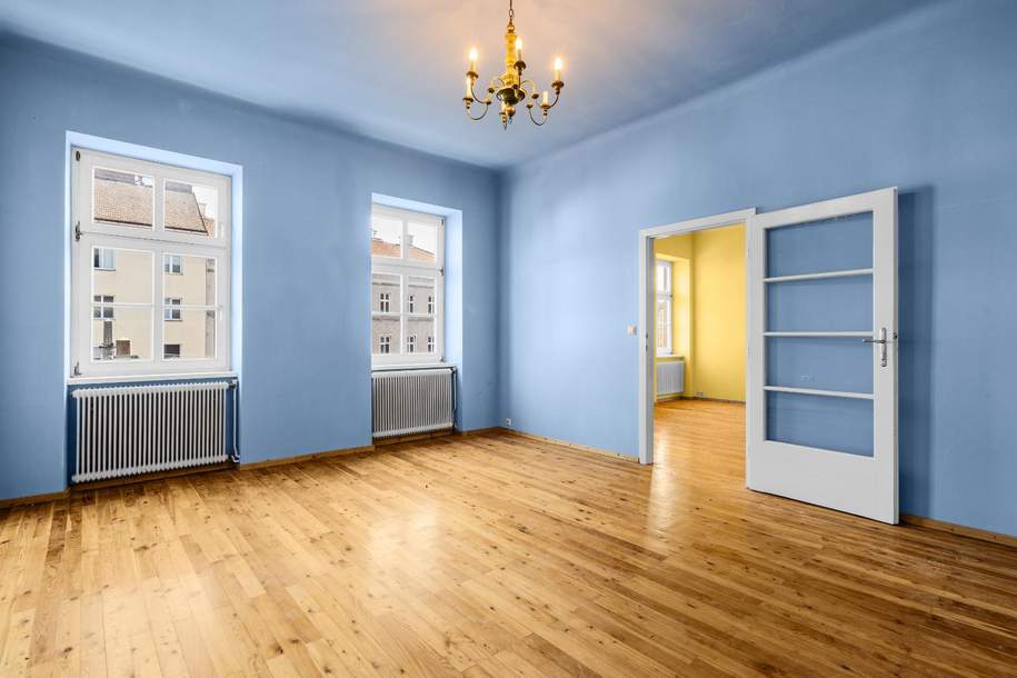 Großzügige 3-Zimmer Wohnung in beliebter Lage - Perfekt zum Renovieren! / DAVE !!, Wohnung-kauf, 300.000,€, 1030 Wien 3., Landstraße