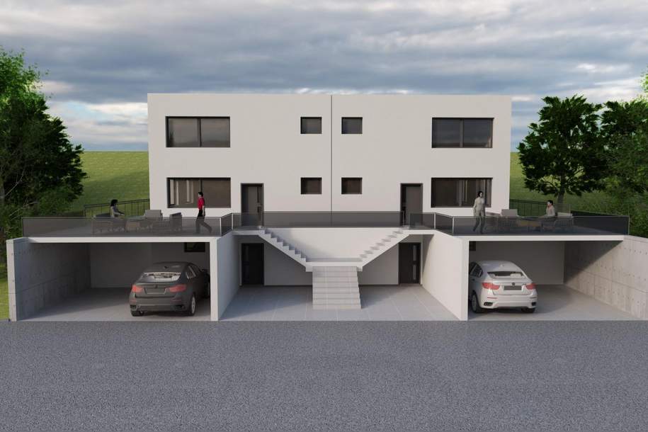 Doppelhausprojekt Reichenau: Modernes Wohnen in schöner Ruhelage!, Haus-kauf, 449.000,€, 4204 Urfahr-Umgebung