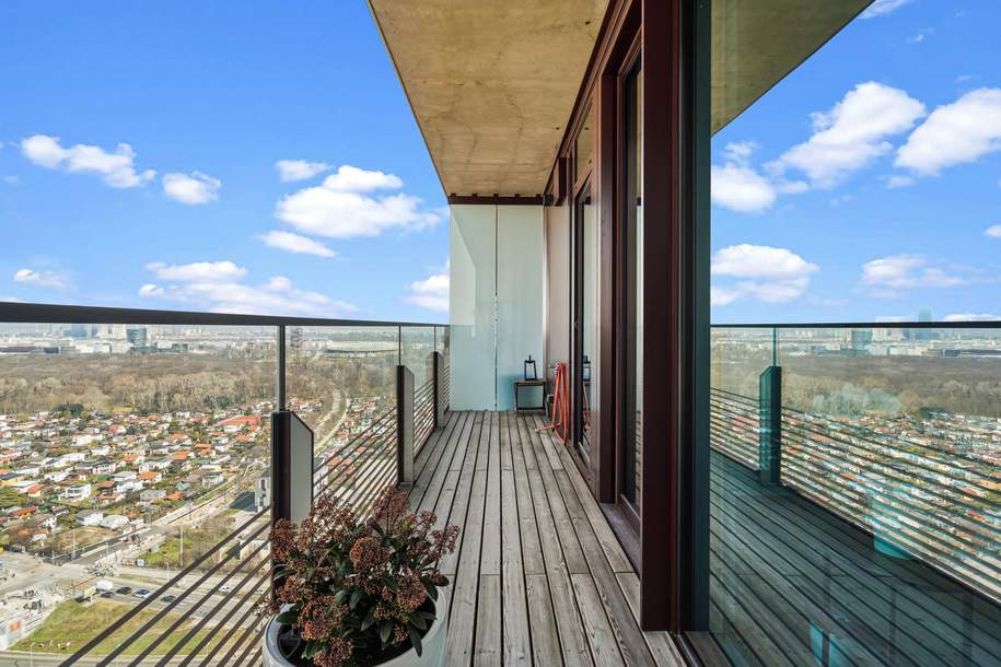 Triiiple Tower/ Exklusives Wohnen über den Dächern Wiens/ Pool/ Terrasse, Wohnung-kauf, 495.000,€, 1030 Wien 3., Landstraße