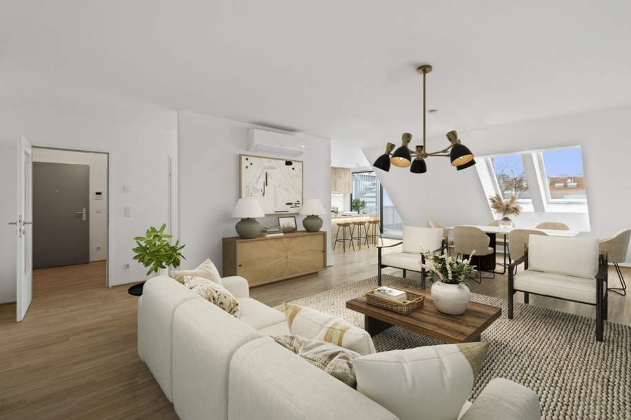 ++ NEU ++ Modernes PENTHOUSE mit DACHTERRASSE, Wohnung-kauf, 849.100,€, 1220 Wien 22., Donaustadt