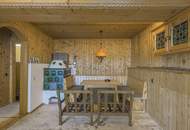 Berghütte in unverbaubarer Alleinlage - touristisch vermietbar