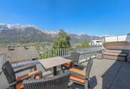 Exklusive Terrassenwohnung mit Blick über die Stadt Innsbruck