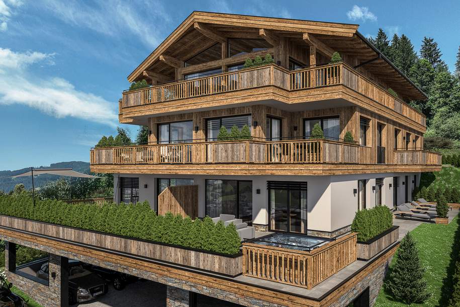 Weinberg Residenz - Top 6 (Baustart 2026 KW 15), Wohnung-kauf, 1.590.000,€, 6365 Kitzbühel