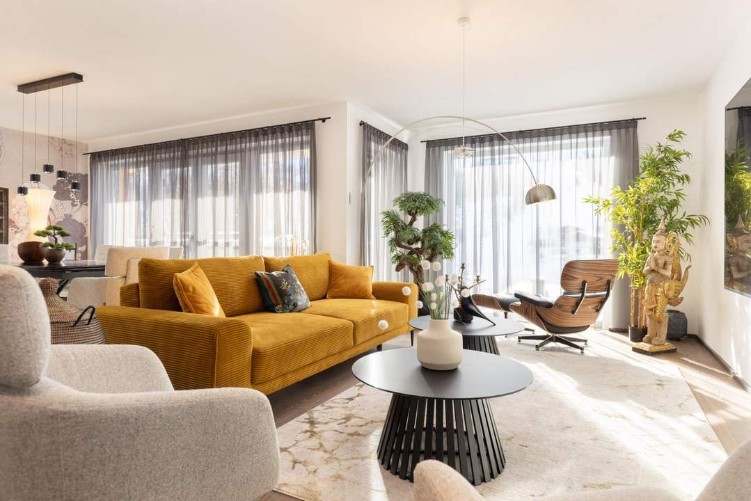 „JUWEL“ – Exklusive voll möblierte 4-Zimmer-Wohnung im Herzen von Wagrain.