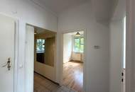 Erstbezug nach Teilsanierung, Terrassenwohnung im Grünen // First occupancy after part-renovation, Terrace Apartment in the greenery //