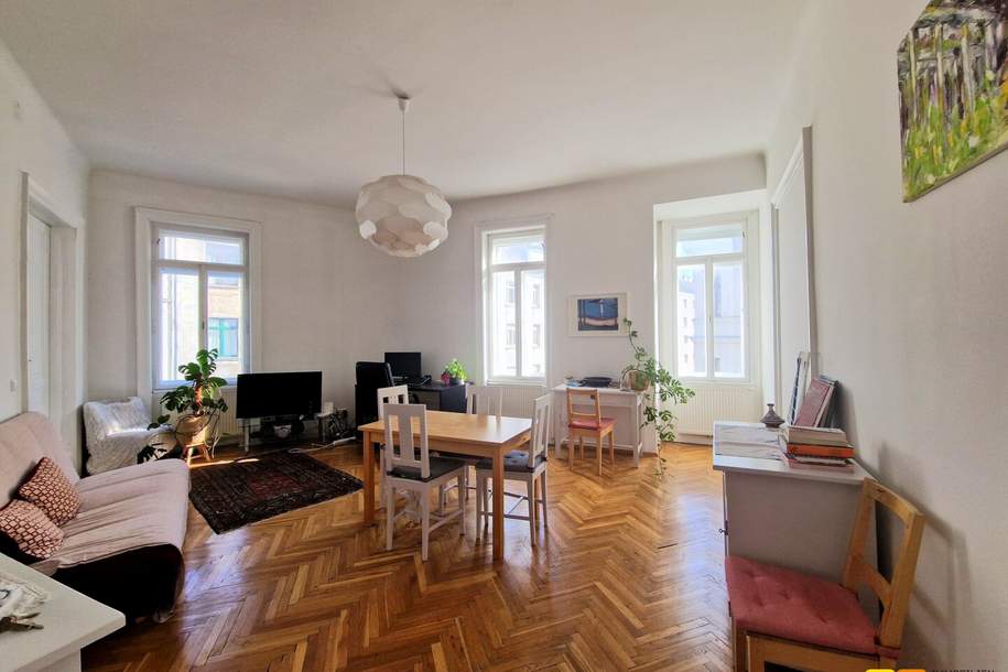 Bezaubernde, helle 3-Zimmer Altbauwohnung, Wohnung-kauf, 448.000,€, 1050 Wien 5., Margareten