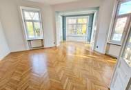 Klassisch. Wienerisch. Wunderschön. Ein Zuhause mit Charakter! Klassische Altbauwohnung in kompletter Hoflage + Flügeltüren + Grünblick!
