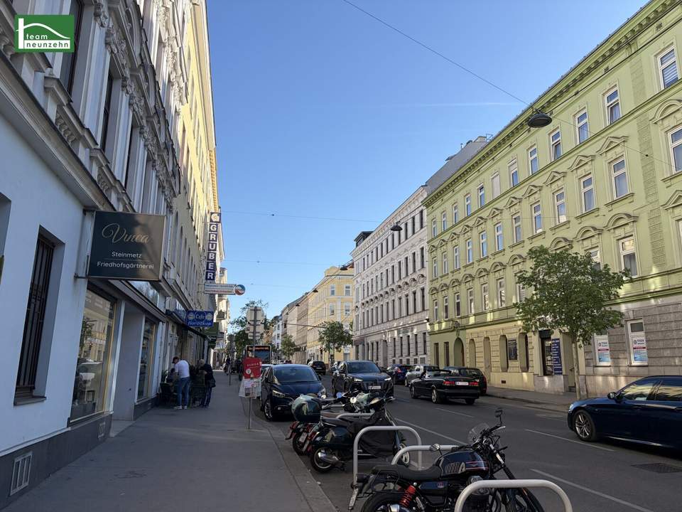 FÜR ANLEGER ODER EIGENNUTZER! KLEINE ALTBAUWOHNUNG IN GUTER LAGE IN HERNALS – BEFRISTET VERMIETET!